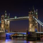 London Tower Bridge at night
